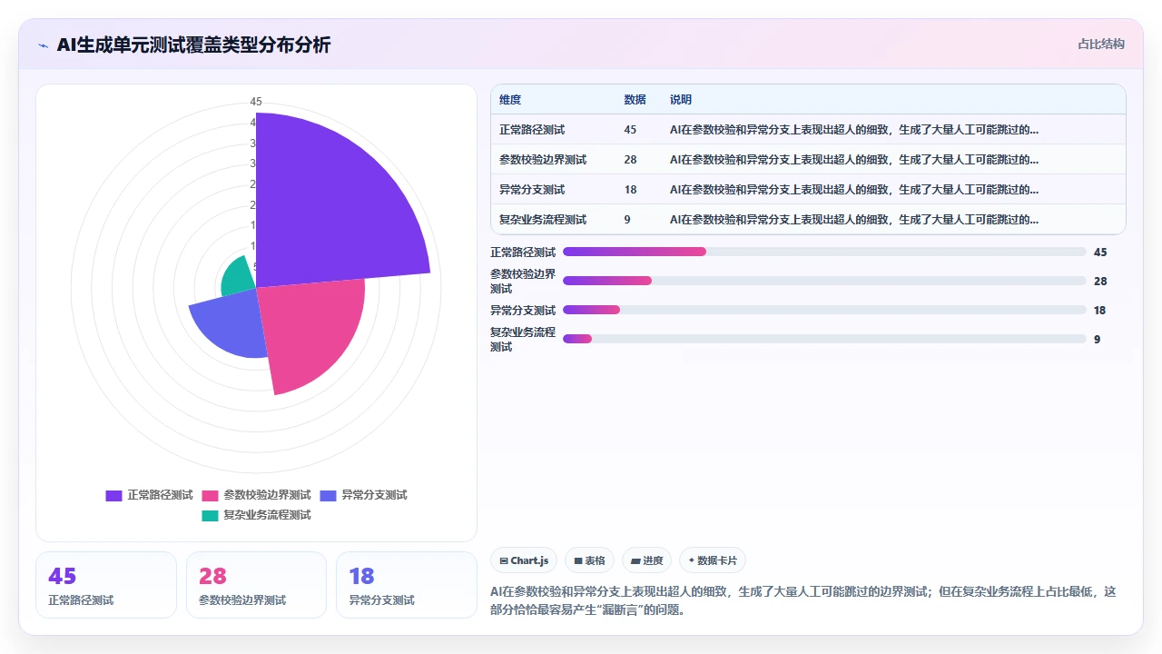 使用claude code编写集成测试与单元测试的覆盖率差异