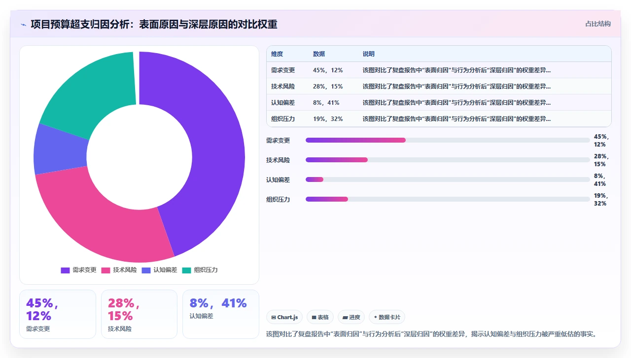 从项目预算超支看成本估算的常见偏差与校正方法