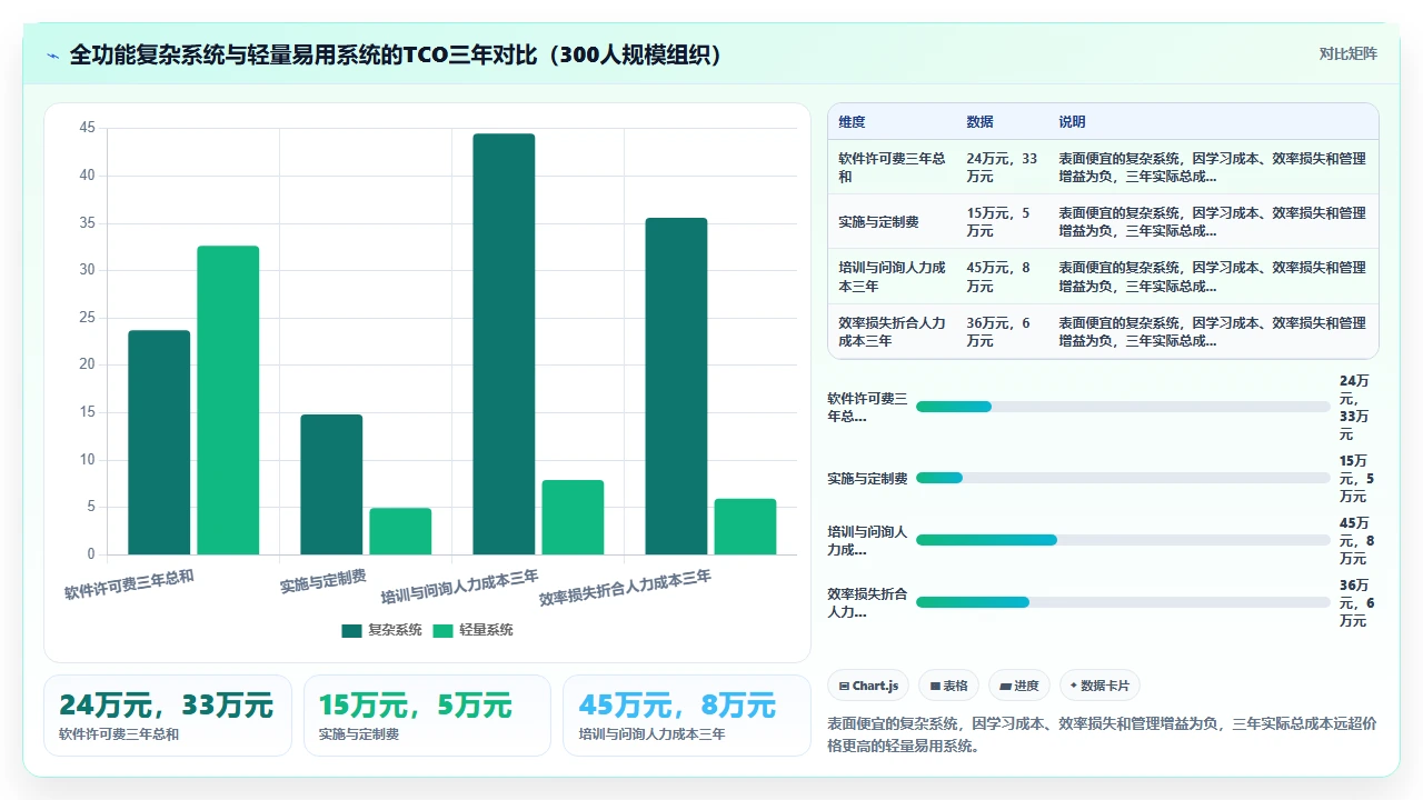 对比多款人事系统后我放弃了那些功能最多但操作最复杂的选项
