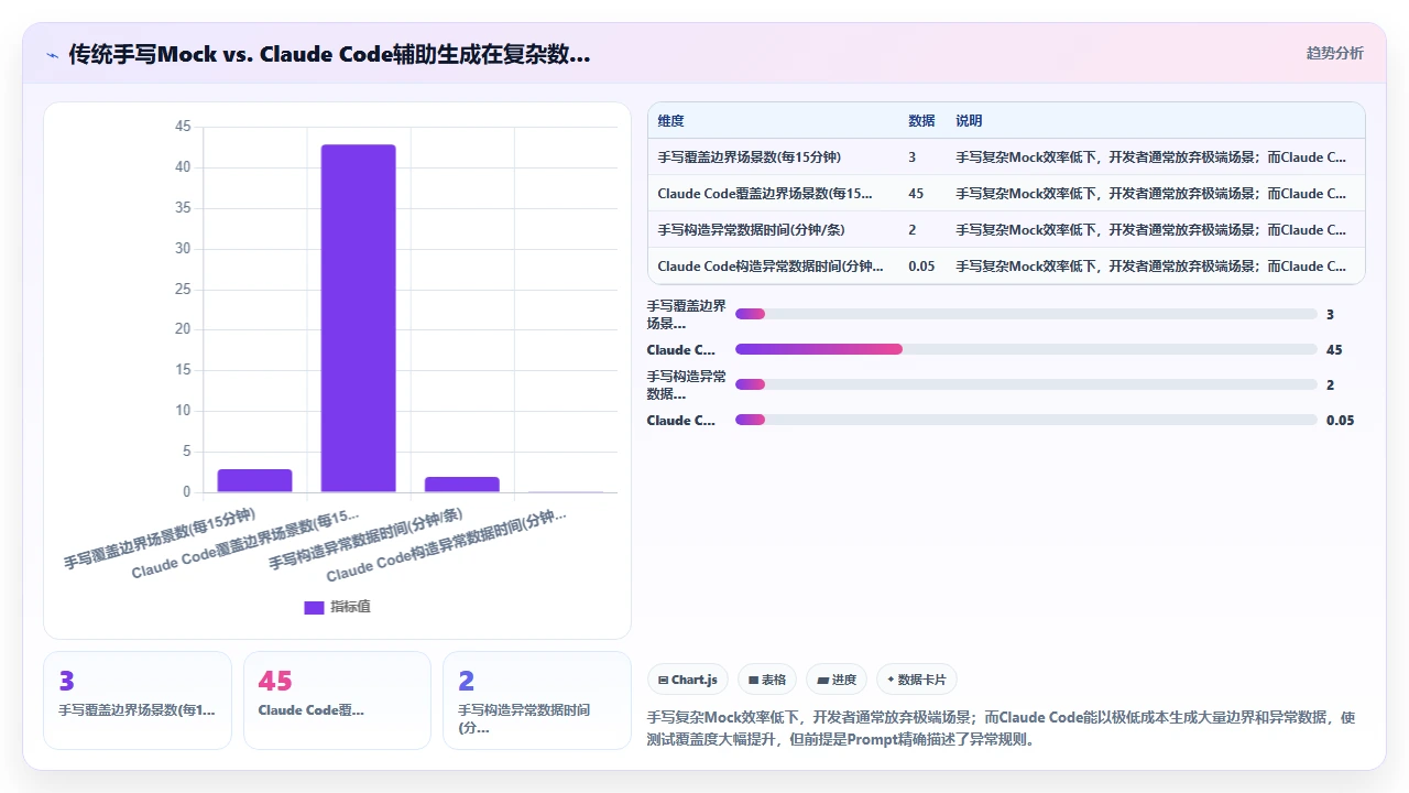 claude code 辅助编写单元测试时 mock 数据生成的真实性