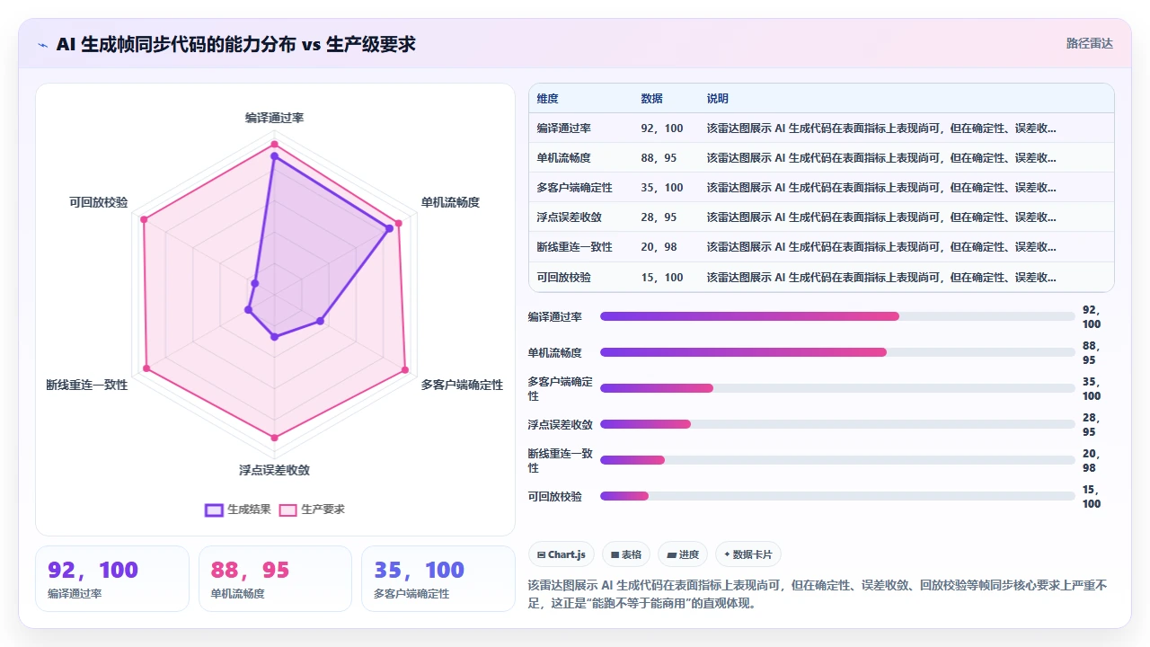 用 claude code 开发游戏逻辑时的帧同步代码生成挑战
