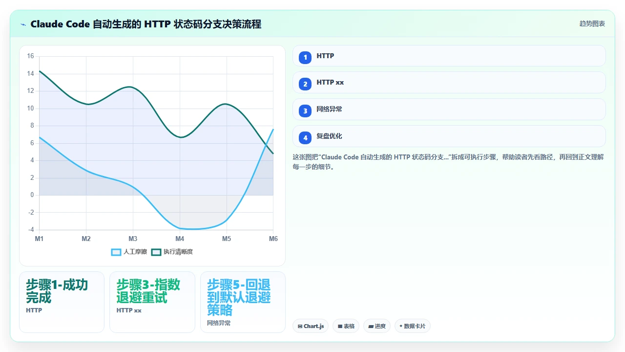 claude code 对第三方 API 调用的错误重试策略生成是否健壮