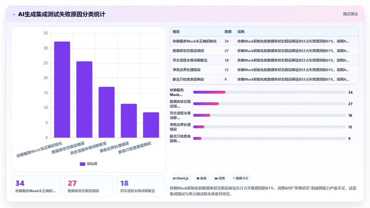 使用claude code编写集成测试与单元测试的覆盖率差异