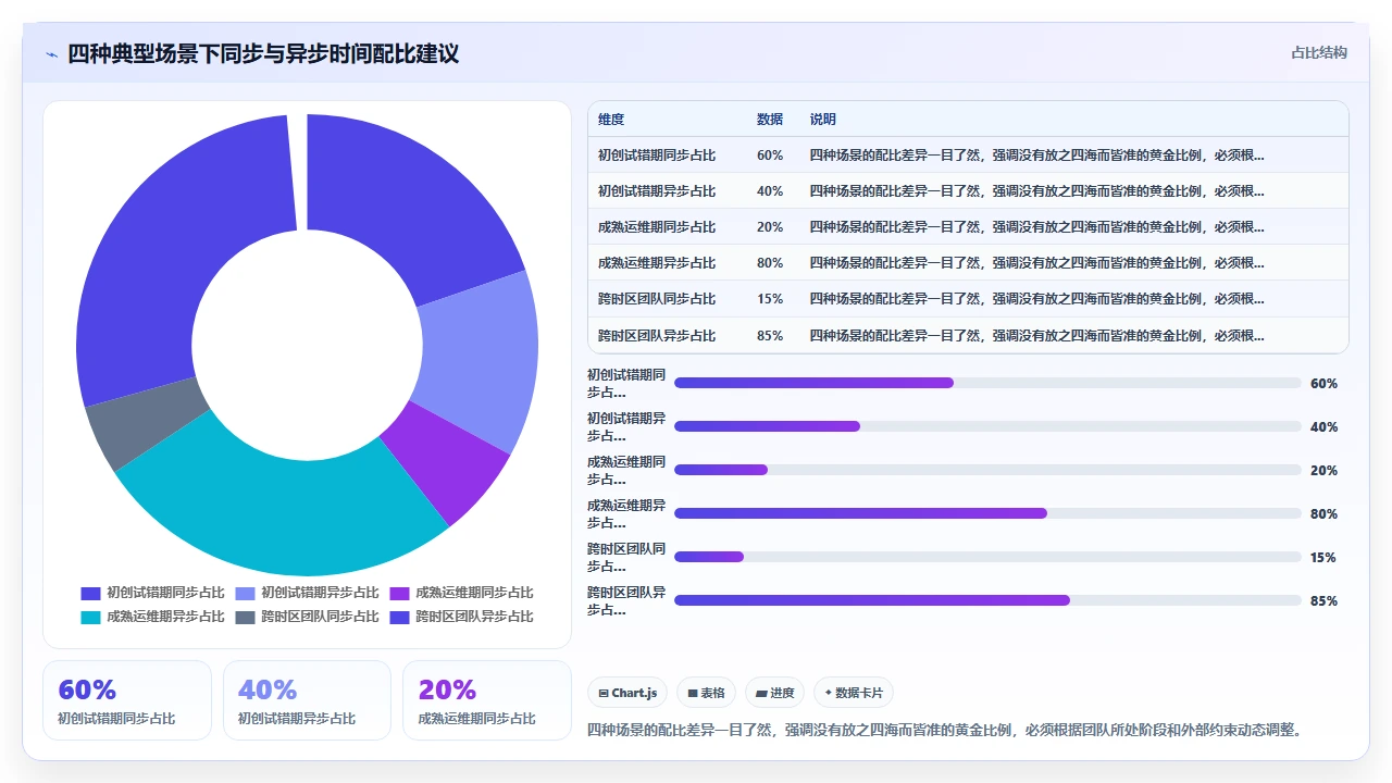 远程团队项目管理中时间同步与异步协作的冲突解决方案
