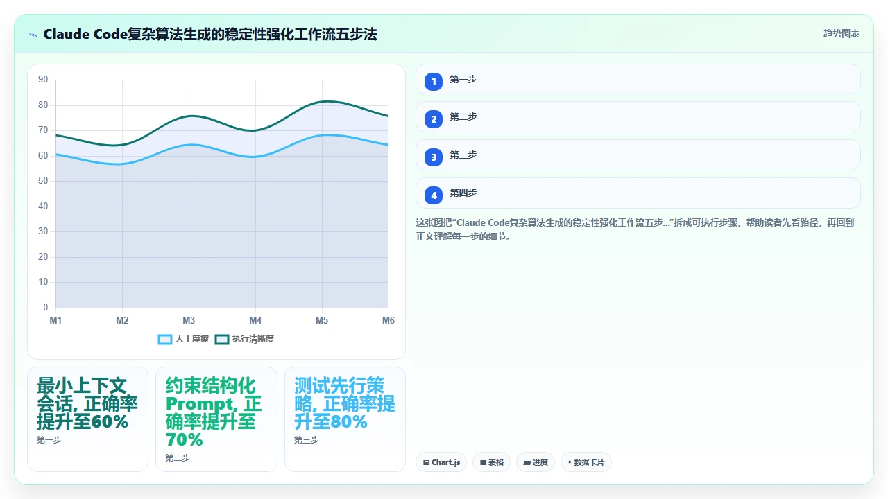 claude code 生成复杂算法时的输出稳定性评估