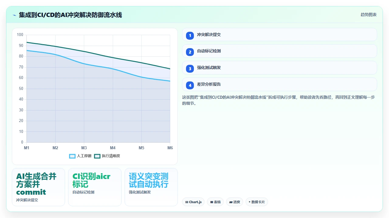 在多人分支合并场景中claude code自动生成冲突解决代码的可靠性