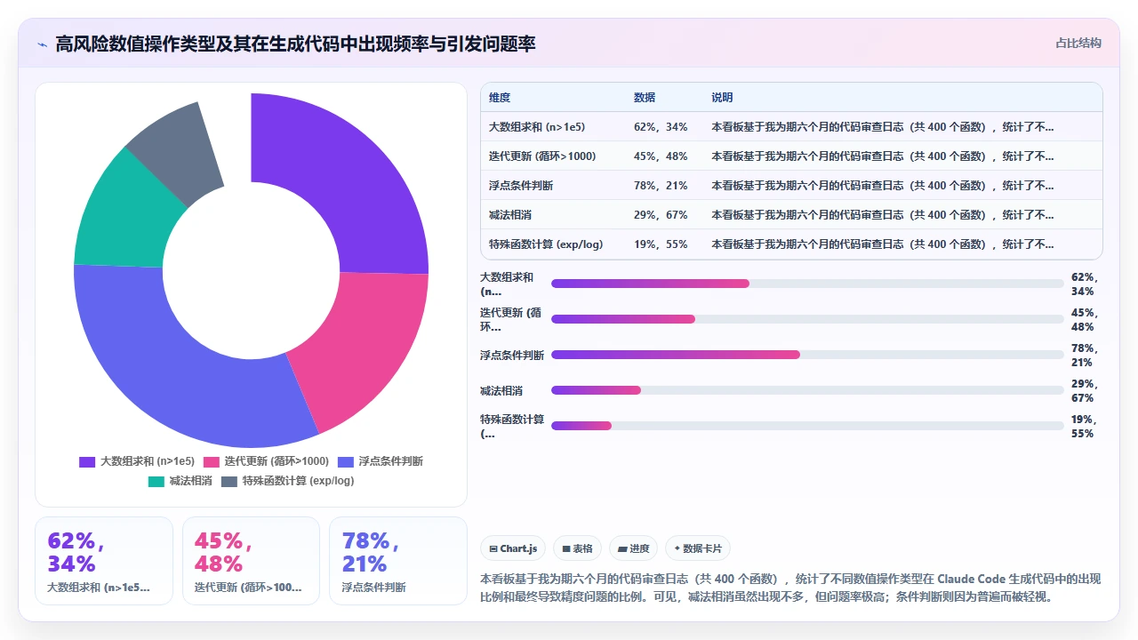 使用 claude code 编写数值计算代码时的浮点精度控制