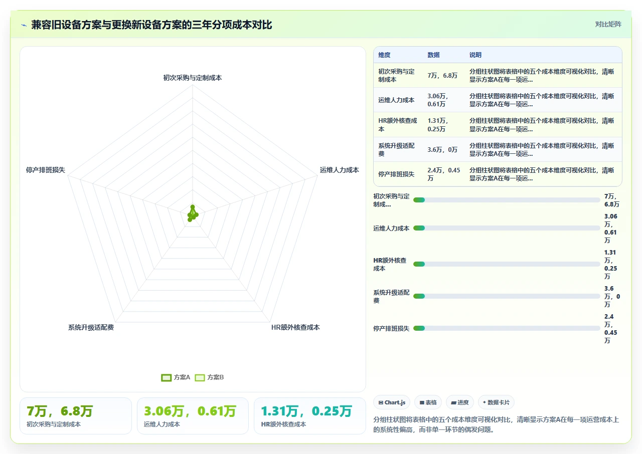 为了兼容旧考勤设备而选错人事系统的长期成本分析