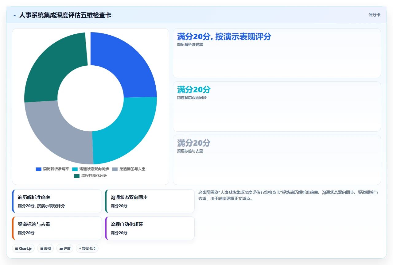 为什么人事系统对比中接入外部招聘平台的深度比数量更重要