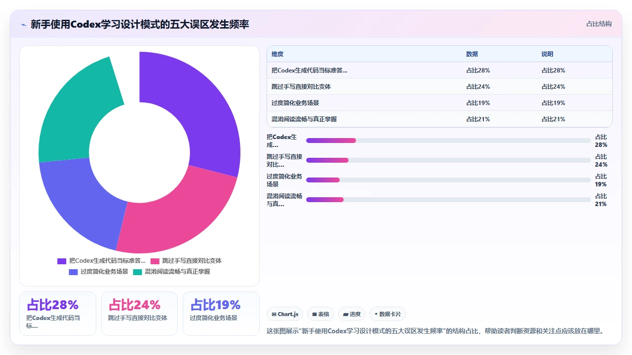 codex编程对新手程序员学习设计模式的辅助效果